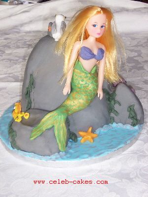Ariel Birthday Cake on Girls Birthday Cakes And Kids Cakes Serving Alfreton Derbyshire And