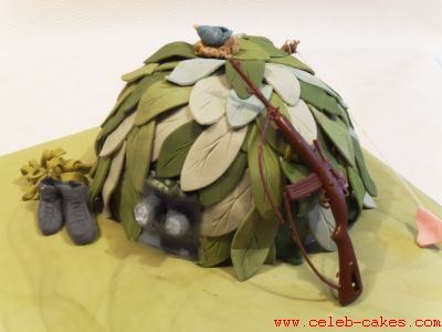 Army cake topper