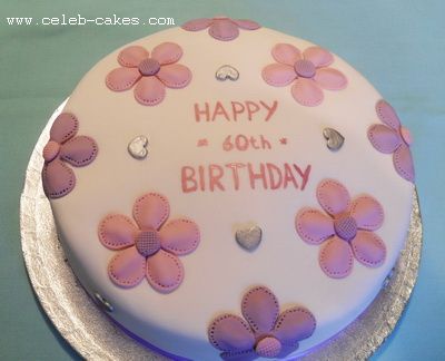 60th Birthday Cake on Cakes Ladies Birthday Cakes Site Created By Celebration Cakes Alfreton