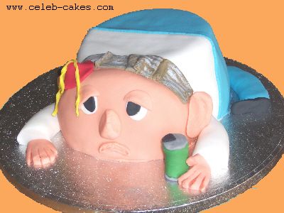 Drunk birthday cake